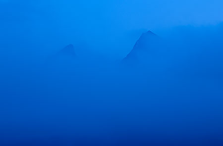 Watzmann im Nebel